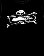 Corteiz-Alcatraz-Skull-T-shirt-Black-2