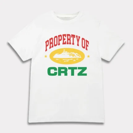 Corteiz Property Of Crtz Carni T-shirt White